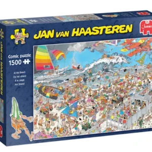 Jan van Haasteren | Op het strand | 1.500 stukjes