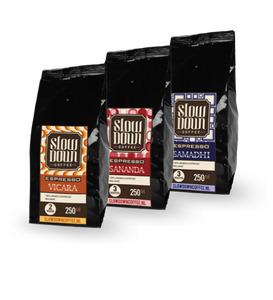 Proefpakket 3x Espresso – Bonen of Gemalen | Purus