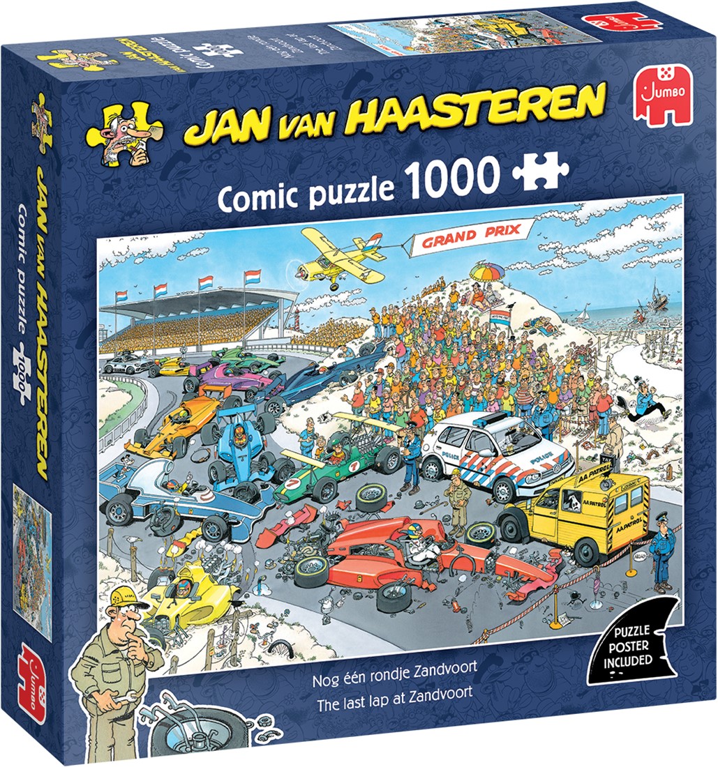 Jan van Haasteren | Nog een rondje Zandvoort | 1.000 stukjes